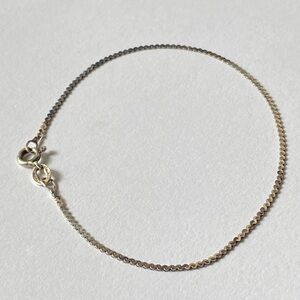 Vintage 925 Italy Sterling Silver Dainty Bracelet